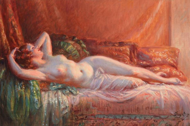Nudo nell'alcova